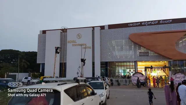 The convention hall front, Royal Convention Hall, Mysore